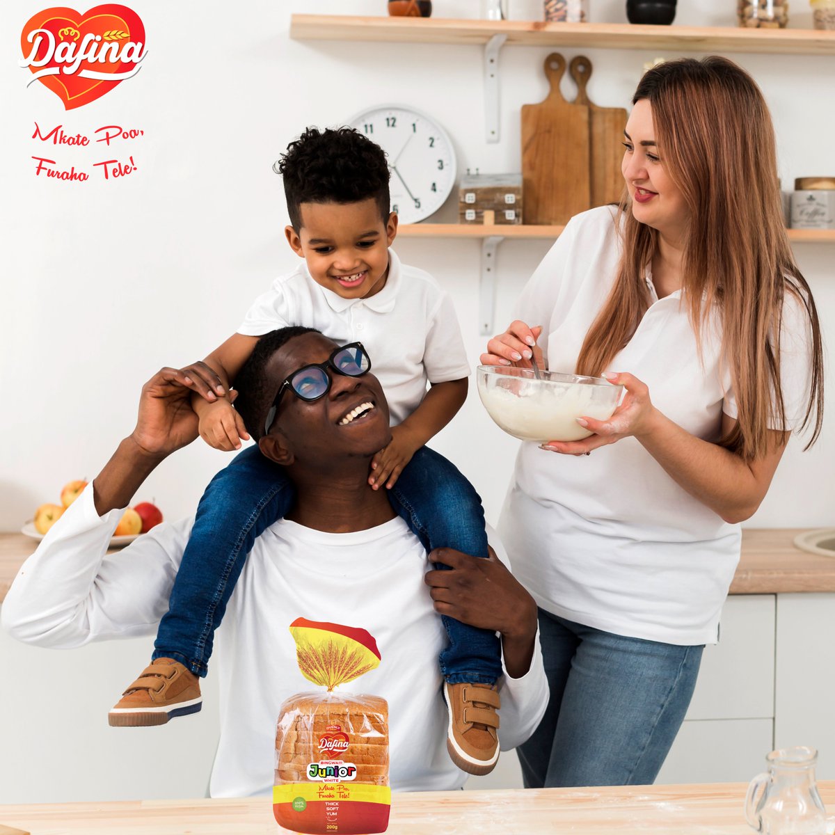 Focus on the good stuff!😆😆

Share the love!

There is bread, and then there is Dafina.

Just a call 0718111333, and that's all.

#dafinabread #healthy #premium #vegan100 #bread #proudlykenyan #lowcalories #breakfast #crustybread #keepyourcityclean #protectenvironment♻️🌎