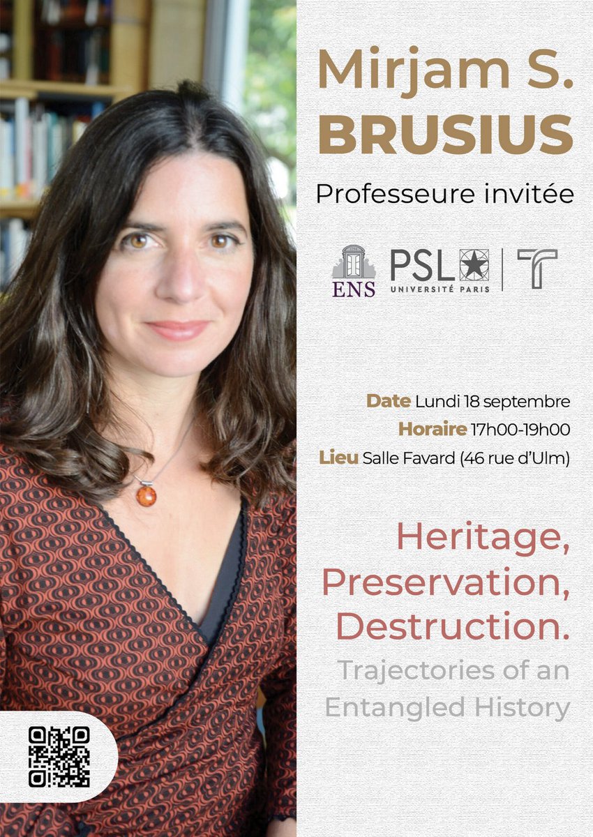 Looking forward to my Inaugural Lecture @ENS_ULM in Paris tonight. Please come along if you're in town and see the link below for the course I will be teaching as Visiting Professor this term. #GlobalHistory #TwitterHistorians #TwitterStorians #Museums