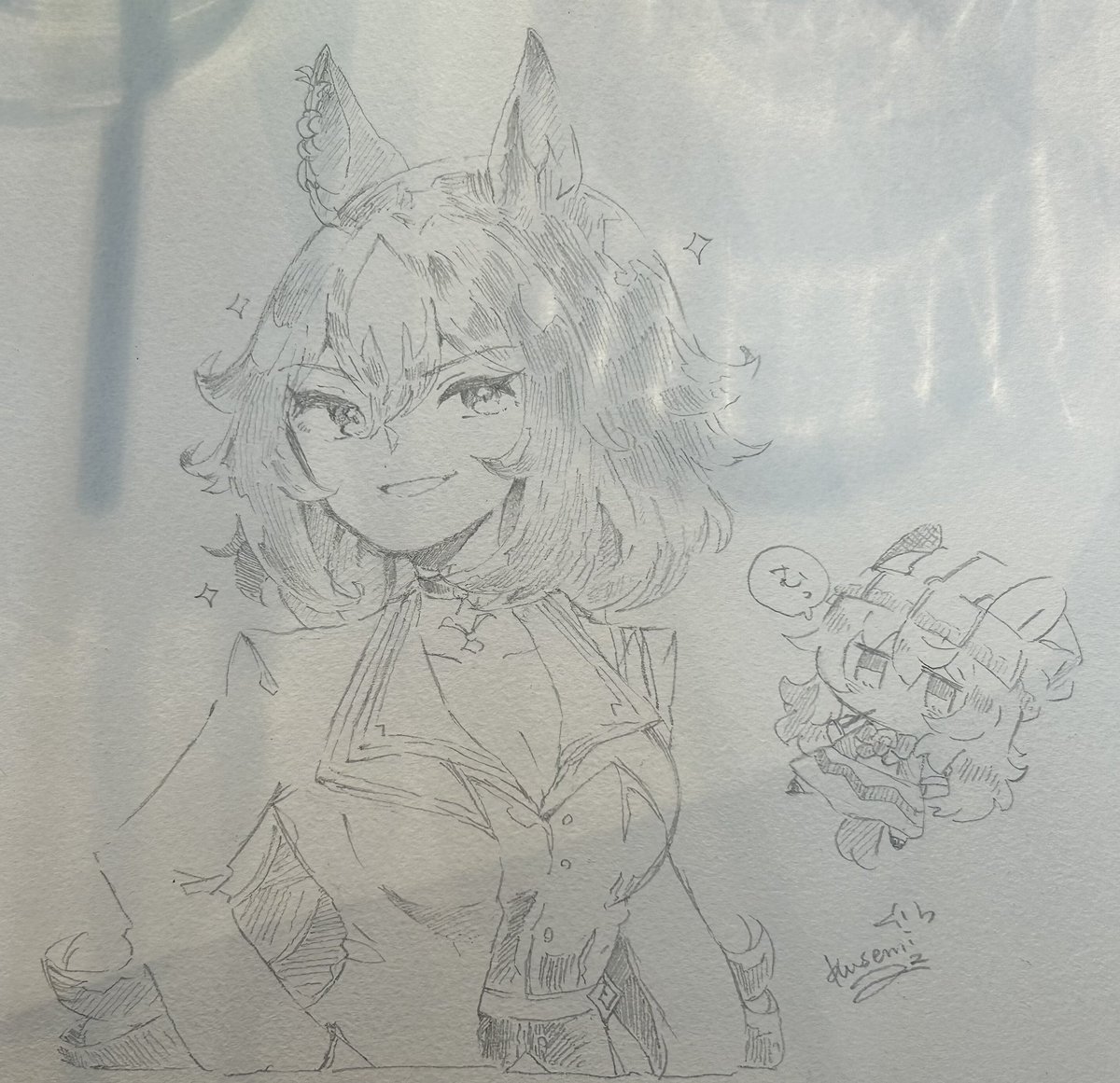 DAY2の触媒イラスト描いたので引くぞ…( ー̀ὢー́ ) 
