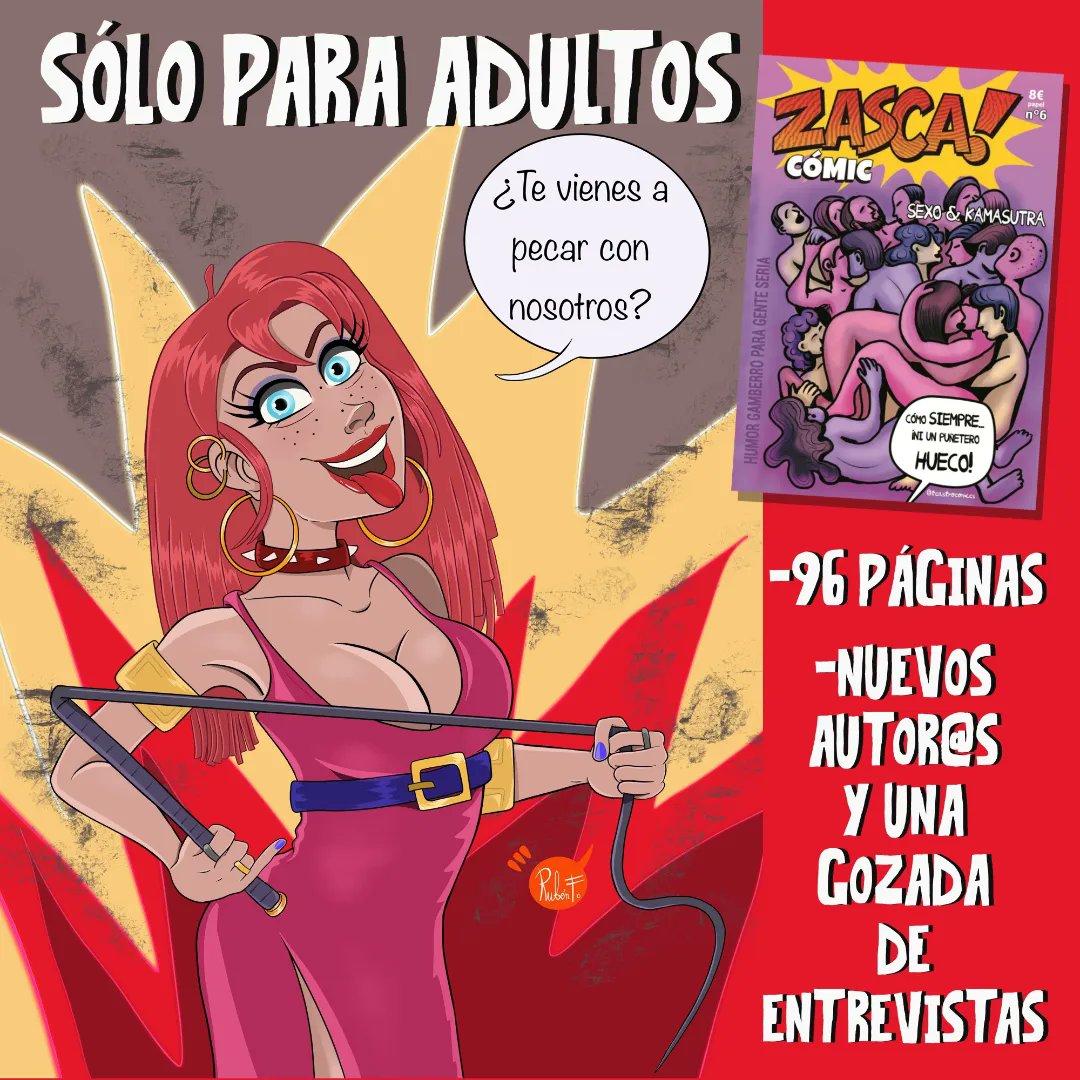 ComicsZasca's tweet photo. Rubén Franco:
rubenf.pintamonigotes (Instagram)
@Pintamonigotes(Twitter)
https://t.co/PDDtr8BTYJ https://t.co/b6A3g9xYE8
