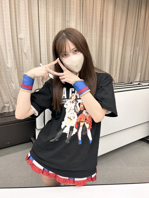 ご厚意で優希ちゃんのポトレ参加させていただいた!去年の大阪ぶり!!令和のAA砲見届けられて感動した〜〜最後のコメント泣いちゃいました観に来てよかった!!谷さんとご飯行く予定があるから頑張れたって言っててほっこりしましたシングルマッチも楽しみ!!#荒井優希 #tjpw 