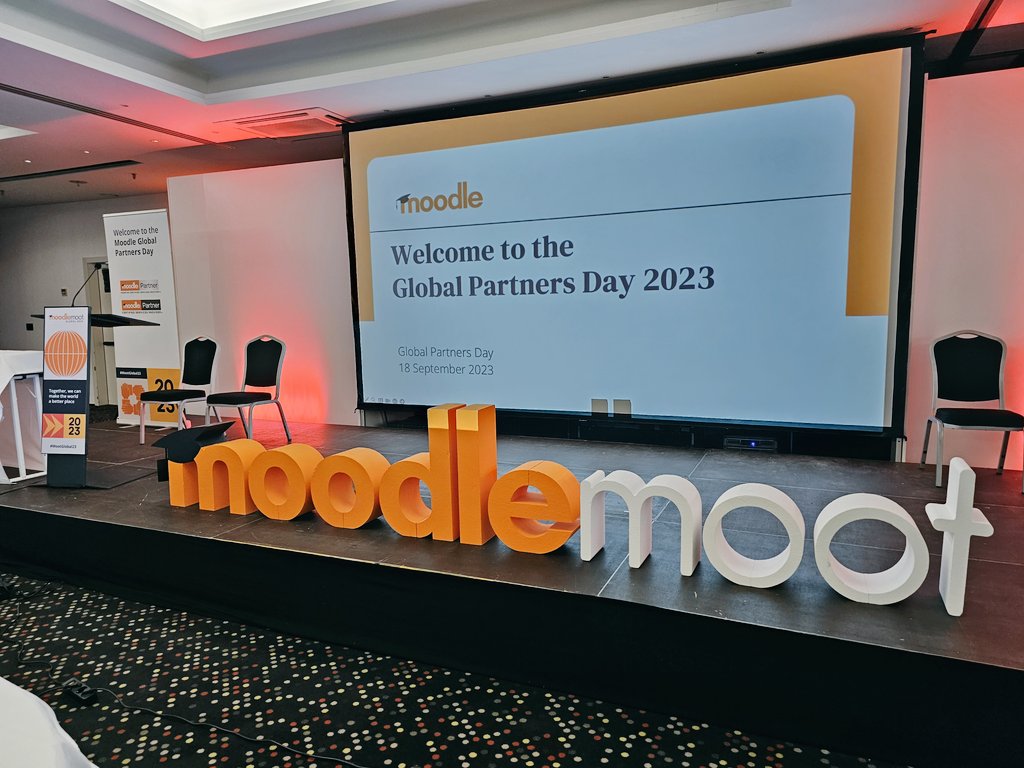 netsapiensistw's tweet photo. Moodle Moot 2023 in Barcelona!
#Moodlemoot23 https://t.co/DHhdSkzOQM