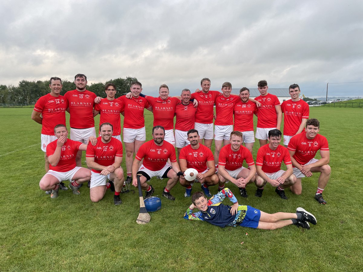 It takes all kinds to get over the line! Well done to our Junior B hurlers on winning the <a href="/MuskerryGAA/">Muskerry GAA</a> Plate final after a point for point battle with Donoughmore 🔴⚪️🔴⚪️