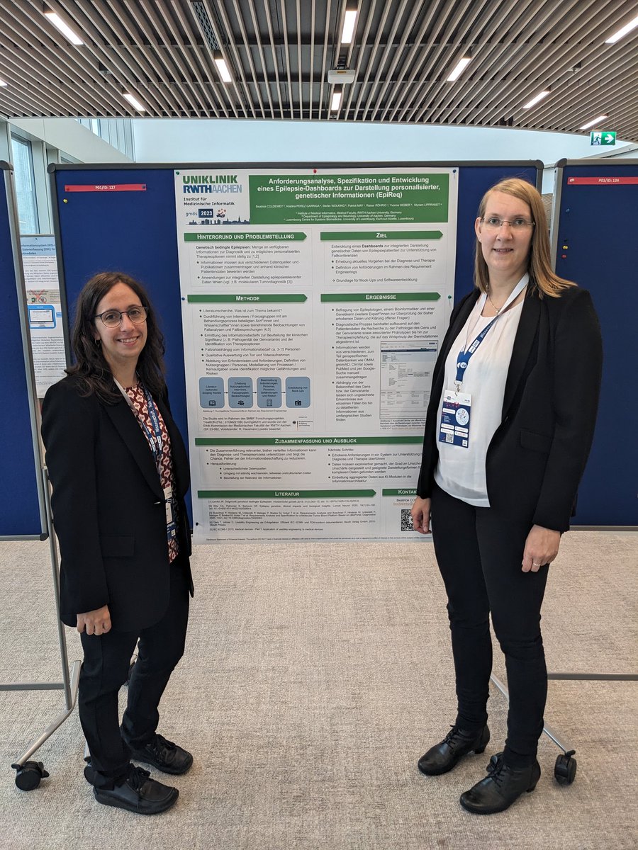 EpiReg: Dashboard-Entwicklung für genetische Epilepsie-Daten von <a href="/BColdewey/">Beatrice Coldewey</a> <a href="/aridariadna/">Ari d'Ariadna</a> #gmds2023 #gmds23 #poster #heilbronn #Science #ukaachen <a href="/UniklinikAachen/">Uniklinik RWTH AC</a> <a href="/RWTH/">RWTH Aachen</a>