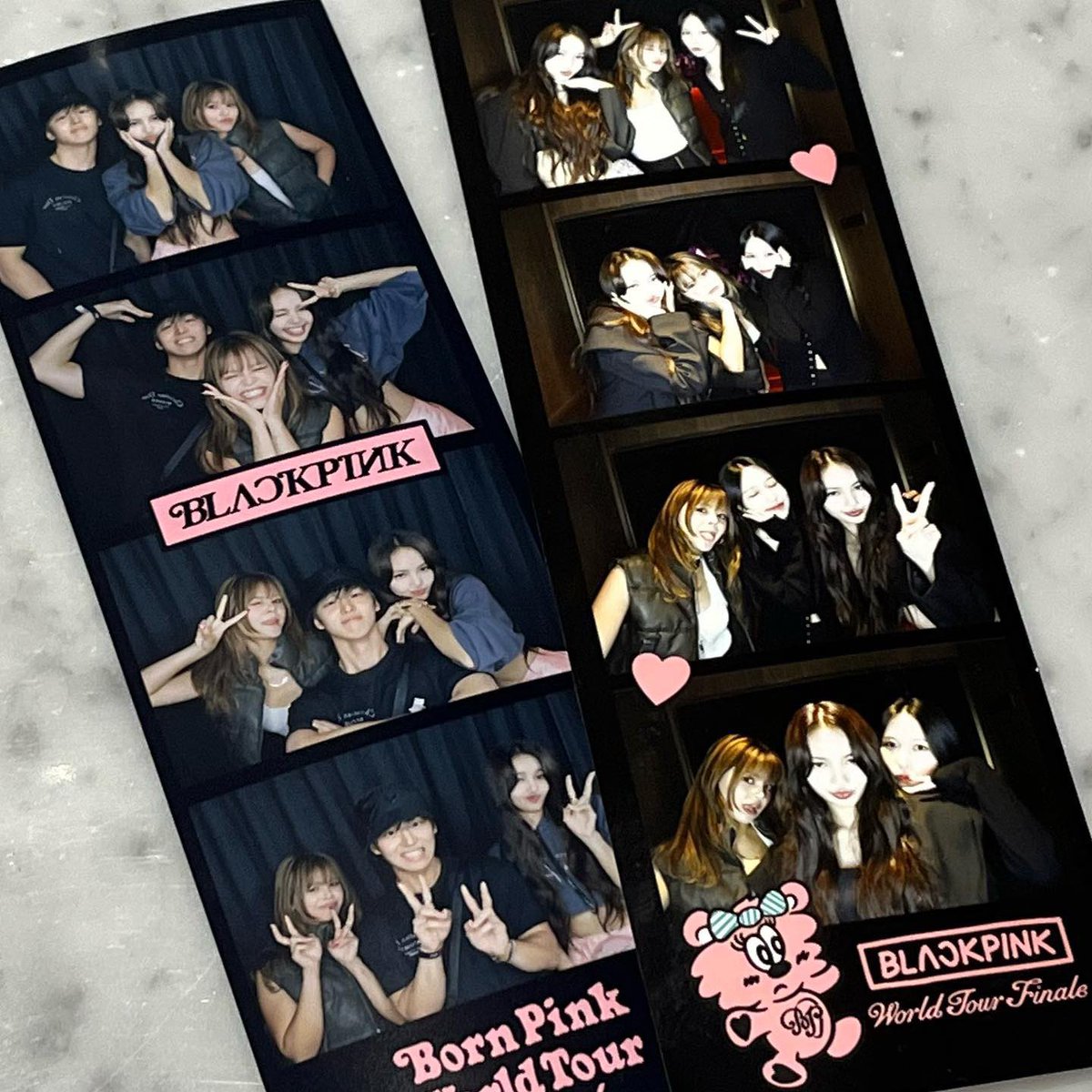 LISANATIONS_'s tweet photo. #LISA with Sorn, Mina and Hongseok 💕 https://t.co/hrLem34Na7