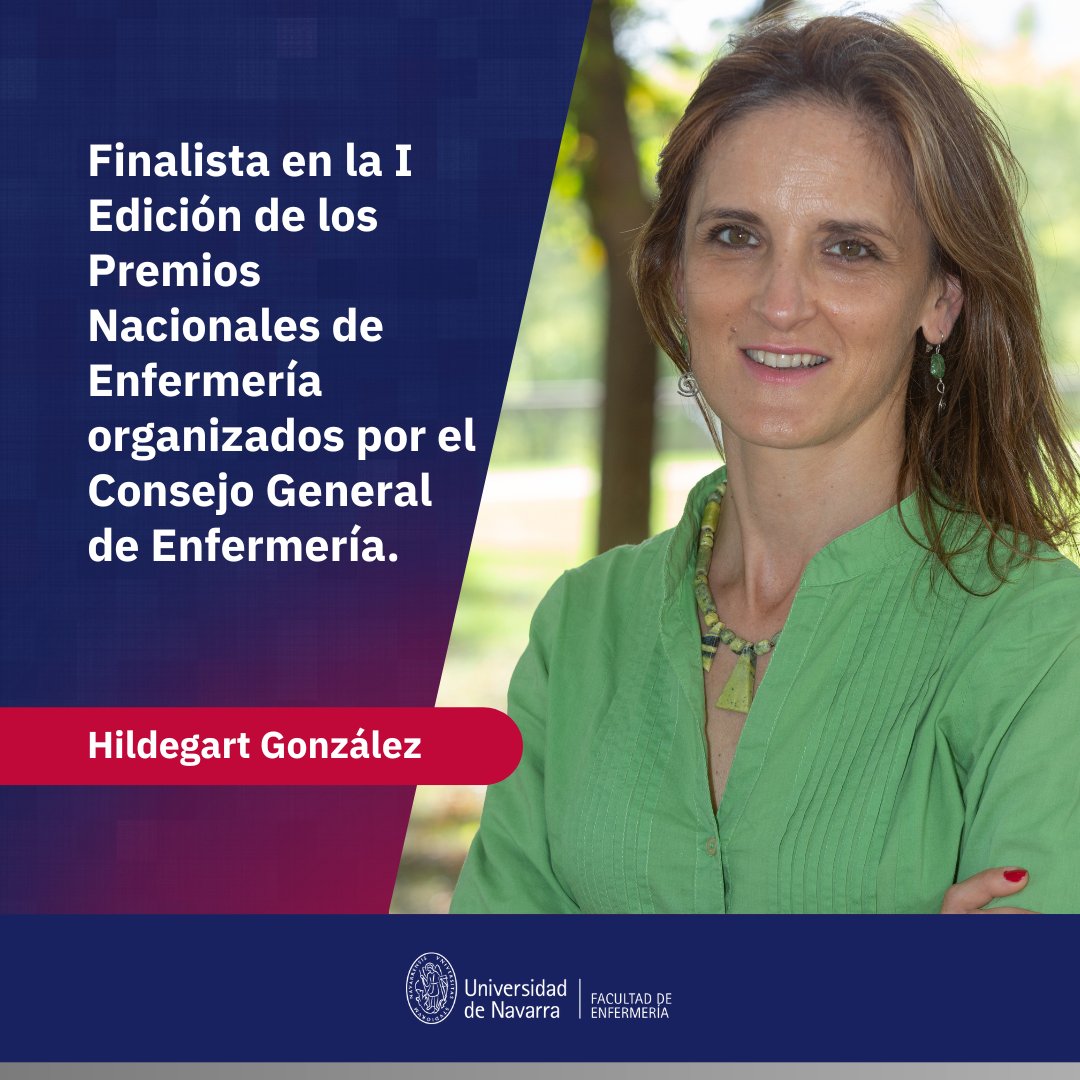La profesora de <a href="/enfermeriaunav/">Facultad Enfermería</a>, <a href="/HildegartGlez/">Hildegart Gonzalez Luis (Prof.👩‍🏫& researcher🧐)</a> ha sido nominada a los premios organizados por el <a href="/CGEnfermeria/">Consejo General de Enfermería</a> en la categoría de "Persona ajena a la profesión".

Puedes votar por ella aquí: consejogeneralenfermeria.org/vota