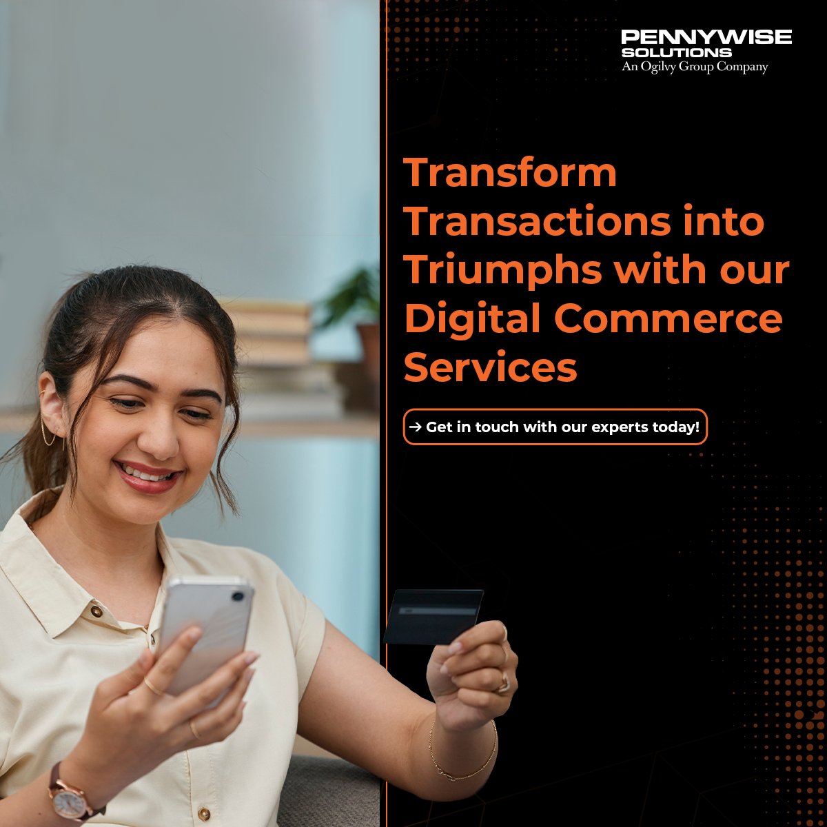 It's not just about processing orders; it's about creating memorable shopping experiences that keep your customers coming back for more.

Achieve it with #PennyWise. To get started, visit bit.ly/2RrfkqB

#DigitalCommerce #OnlineShopping #eCommerce #AdobeCommerce #Magento