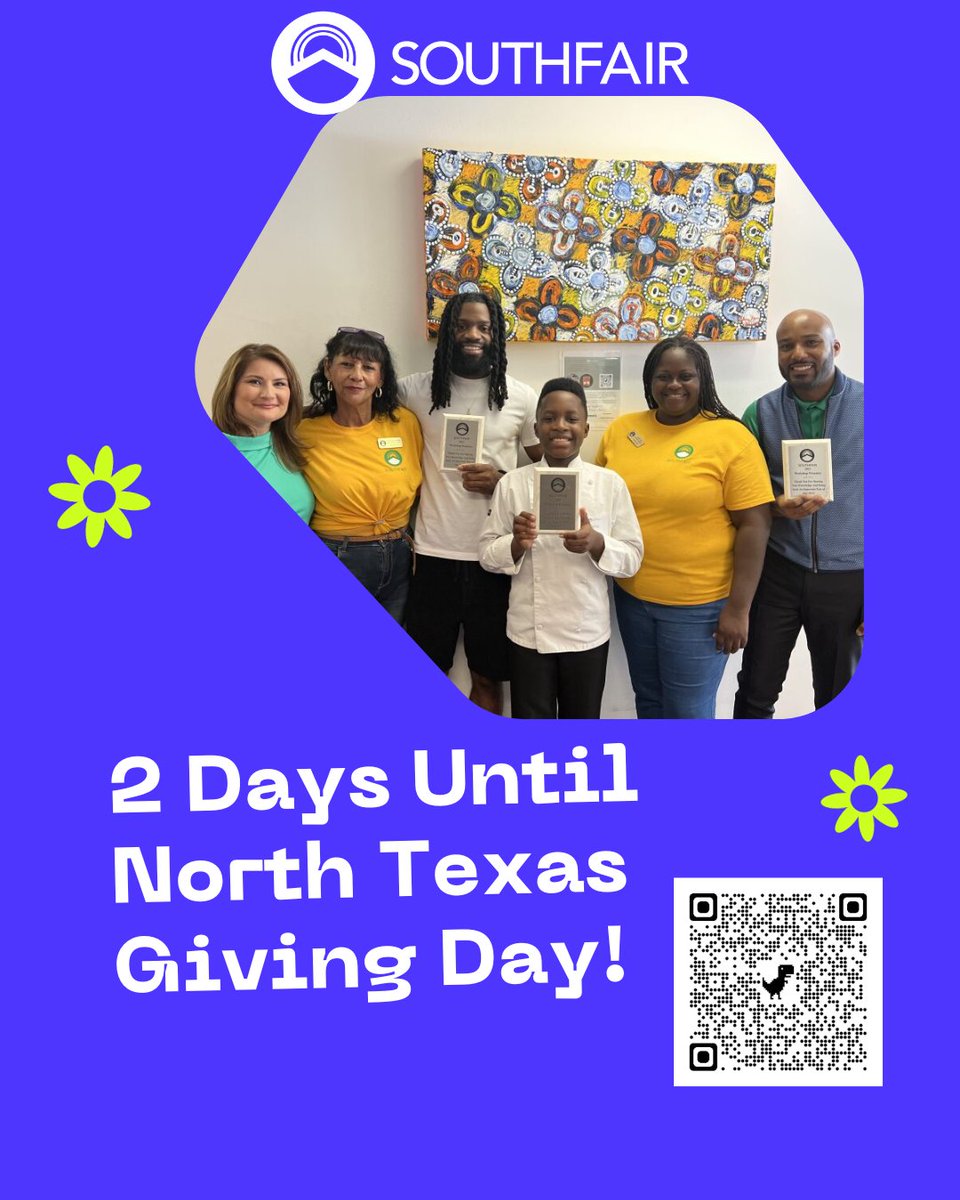 When you make a contribution to SouthFair on North Texas Giving Day, you create opportunities for us to host more free workshops for all!