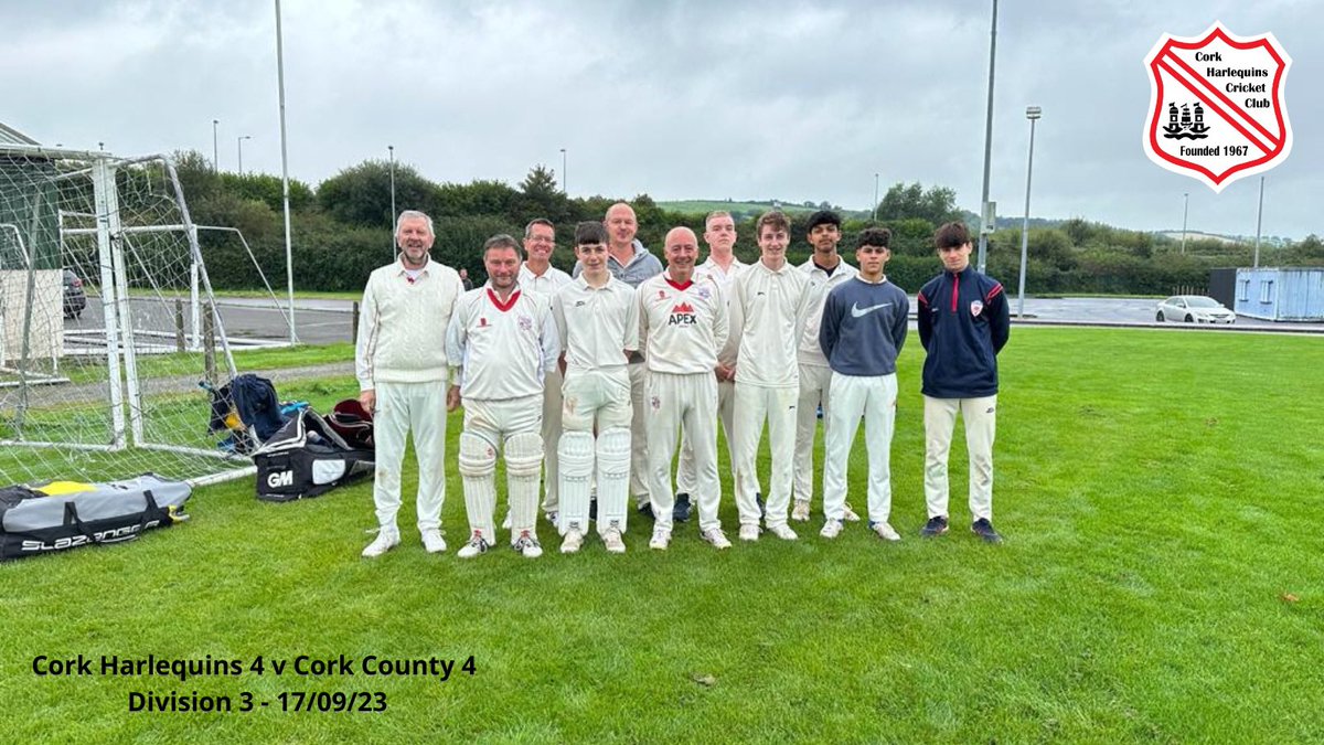 @Kerry_Cricket @MunsterCricket @ClonmelUnited Weekend Review: Sunday’s 4s game saw us lose out to @Cork_CountyCC 4s on a damp pitch in The Farm. Evergreen Dave Peet top scored with 37* while Cillian Barton continued his fine form with the ball ☄️ 👏👏#QuinsCCFamily