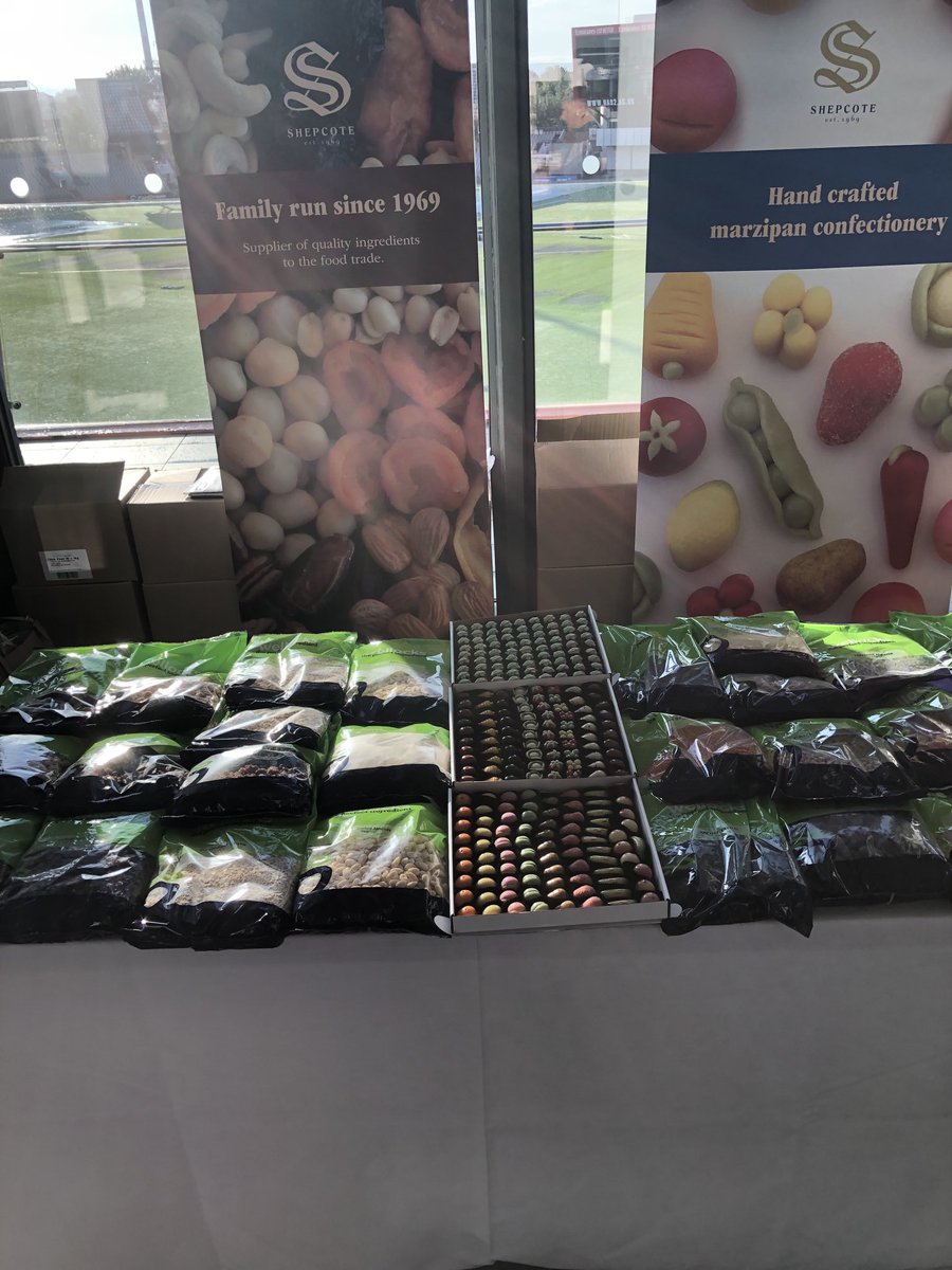ShepcoteYorks's tweet photo. All ready for a busy day ⁦@wellocksfood⁩ trade show ⁦at Old Trafford. https://t.co/2zSMum5qCq
