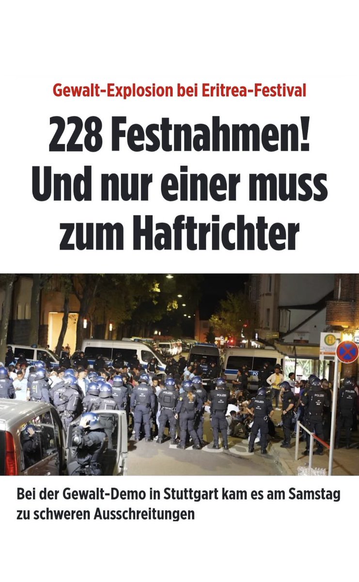 TomaszFroelich's tweet image. Die BRD gibt mal wieder Vollgas! 
#EritreaFestival #Stuttgart