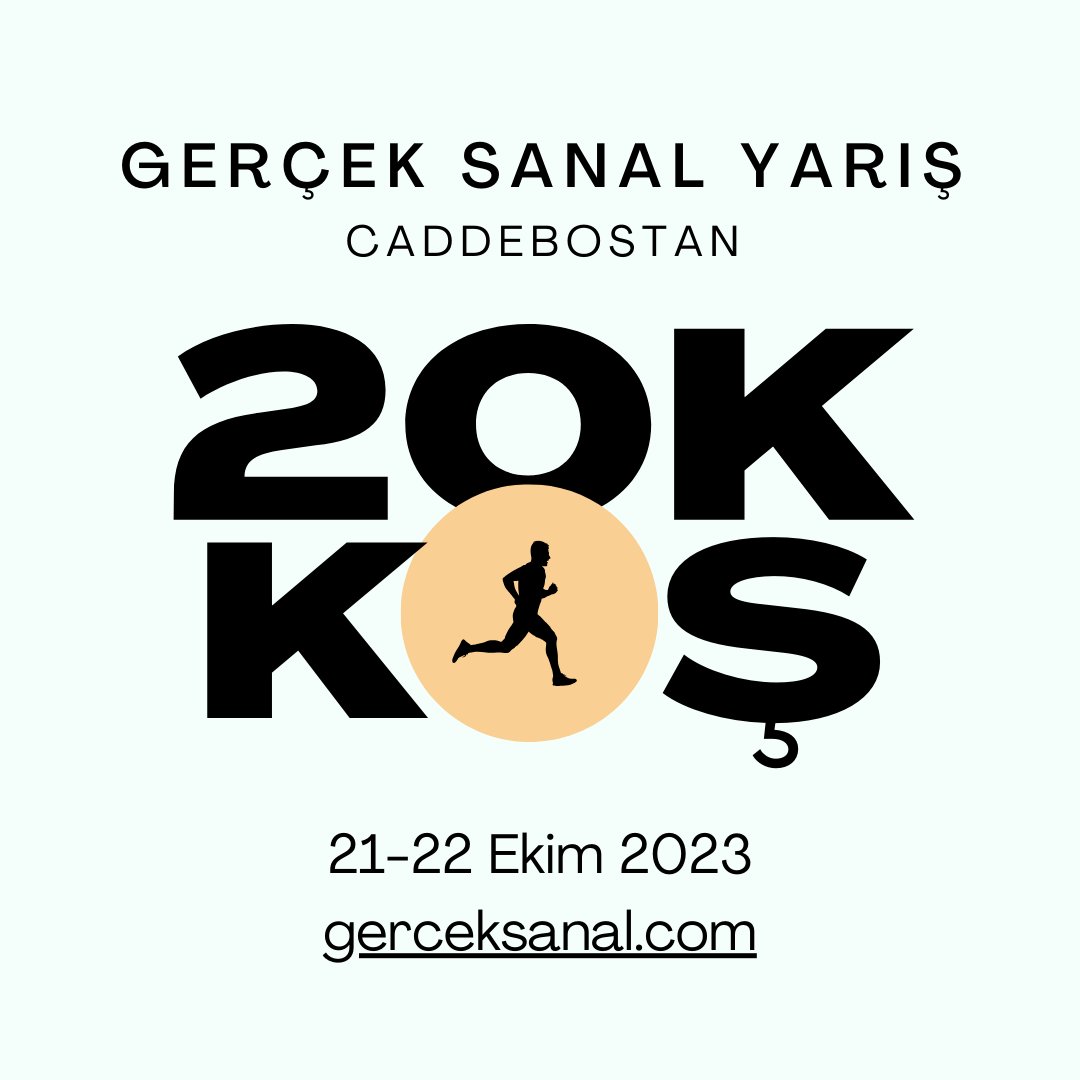 Kayıtlar açıldı. 
Katılım ücretsiz
 gerceksanal.com
 
 #TheRealVirtualRace #RealVirtualRace #cadde #5k #5krun #10k #10k#20k #koşu #running #gerceksanal #jogging #sanalyarış #virtualrace #istanbul