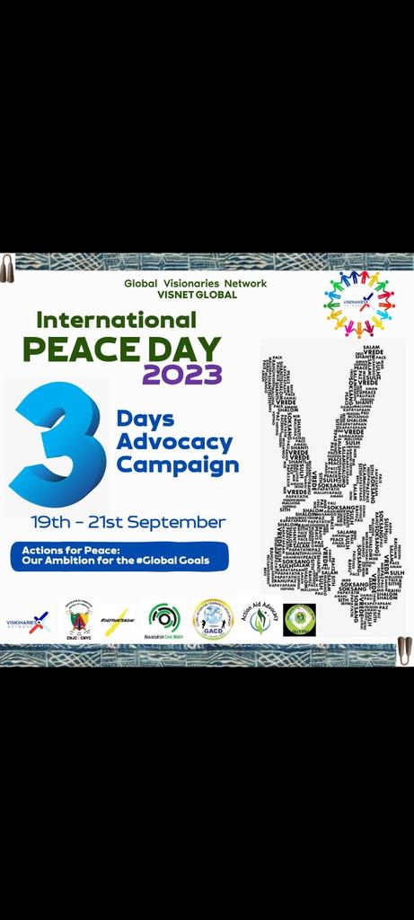 pezongho1's tweet photo. I decided to start my week by putting hands together with  
@GLOBALVISIONAR5
@Defyhatenow
@GACDCameroon
 to preach peace. It is the beginning of the  3 days Advocacy  campaign for peace. Peace is possible ✌️
#PeaceIsPossible
#Act4TheGoals
#PreachPeace
#ICommitToAct https://t.co/qTg8QIr5cP