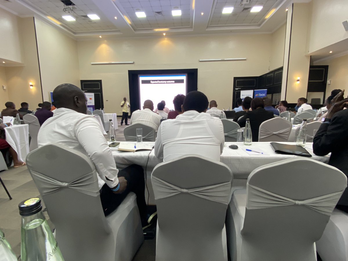 DetraEnergy's tweet image. Happening now : Detra Energy Delighted to be part of Mastercard Foundation,Out box NSSF Hi Innovator boot camp for Business Development Training for sustainable business growth at Mestil Hotel #NSSFHiinnovatorbootcamp #nssfHiinnovator #outbox #mubsEiic