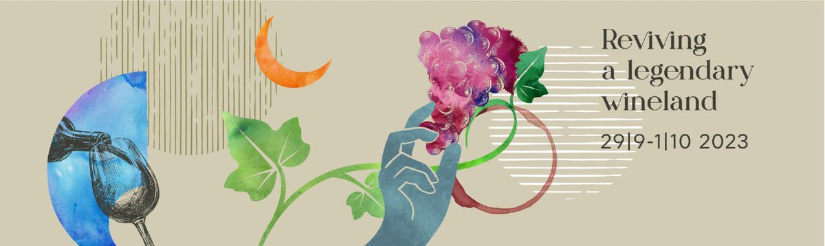 MESSINIA TERROIRS WINE FESTIVAL 2023
 - reviving a legendary wineland-
η αναγέννηση ενός ιστορικού αμπελώνα

Το φεστιβάλ θα φιλοξενηθεί στον πολυχώρο Navarino Agora από 29 Σεπτεμβρίου έως 1 Οκτωβρίου, 

Πληροφορίες: cvf.gr/cvf_action_rec…

#CaptainVassilisfoundation