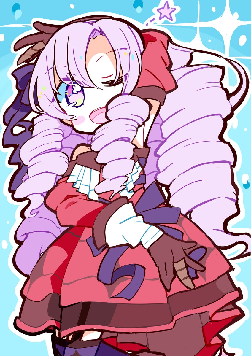 白上フブキ 「描かせていただいたVのみなさん」|ところによりはれのイラスト