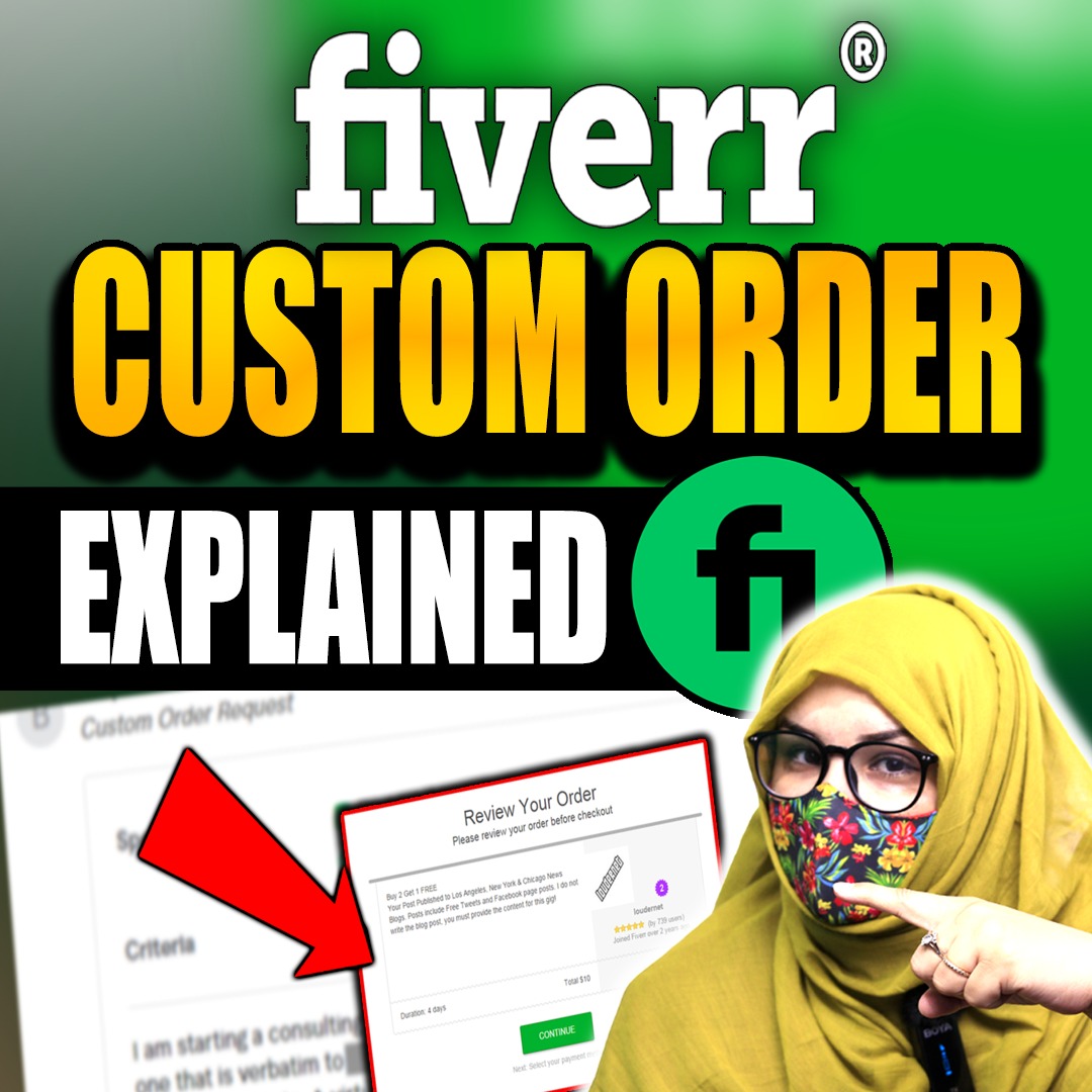 Fiverr Custom Order and Delivery Explained: How to Talk to Client and Close the Order? 

Watch Full Video on YT channel

#tips #tipsandtricks #Fiverr #fiverrgig #fiverrseller #fiverrfreelancer #fiverrchallenge #fiverrcustom #customorder #provirsa #abidabasit #ummeayesha