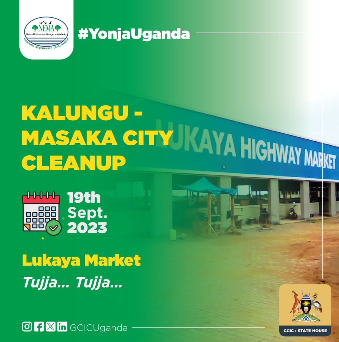 The #YonjaUganda campaign team will be in Lukaya tomorrow for a public engagement exercise.
#OpenGovUg #TaasaObutonde