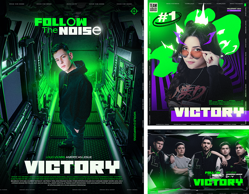 Check out new work on my <a href="/Behance/">Behance</a> profile: "Team LOUD - Social Media Graphics - 2023" be.net/gallery/180182… 
<a href="/LOUDgg/">LOUD 🇧🇷</a> <a href="/loud_aspas/">.</a> <a href="/cauanzinvlr/">LOUD cauanzin</a> <a href="/loud_saadhak/">Saadhak</a> <a href="/loud_thurzin888/">Arthur Fernandes</a> <a href="/loud_tuyz/">conta pra guardar o @ do tuyz</a> <a href="/loud_less/">conta pra guardar o @ do less</a>