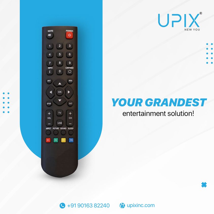 IncUpix's tweet image. The Perfect TV Remote is Your Couch&apos;s Best Friend! Accept the Benefits of Remote Control Solutions.
.
#upixinc #RemoteControl #WirelessControl #MasterYourDevices #Tvremotes #acremote #SmartHomeControl #SimplifyYourLife #RemotePower #modernliving #livingspaces #homeautomation
