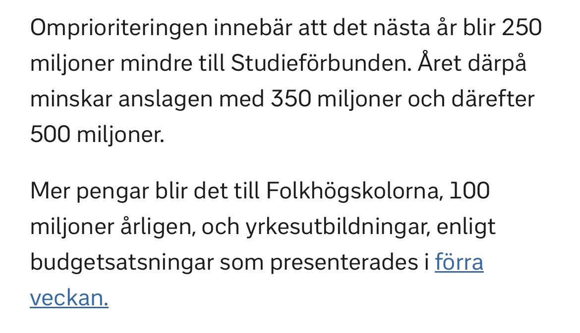 Det här är ingen omprioritering och bildningssatsning. Det är en strypning.