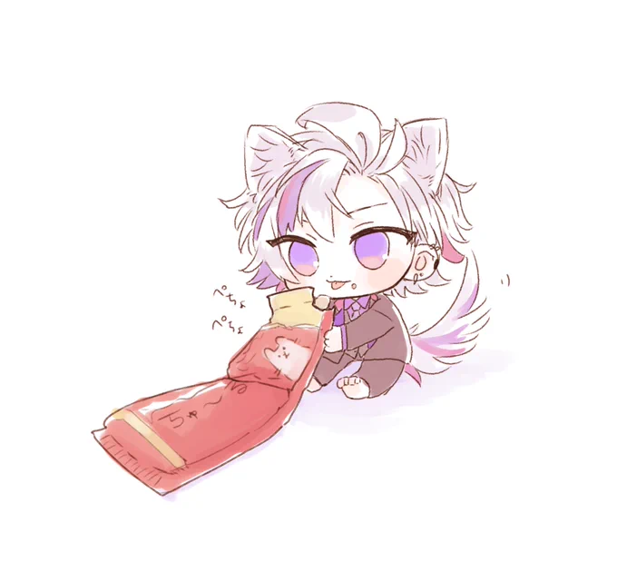 ちゅーる勝手に食ってるねこ 