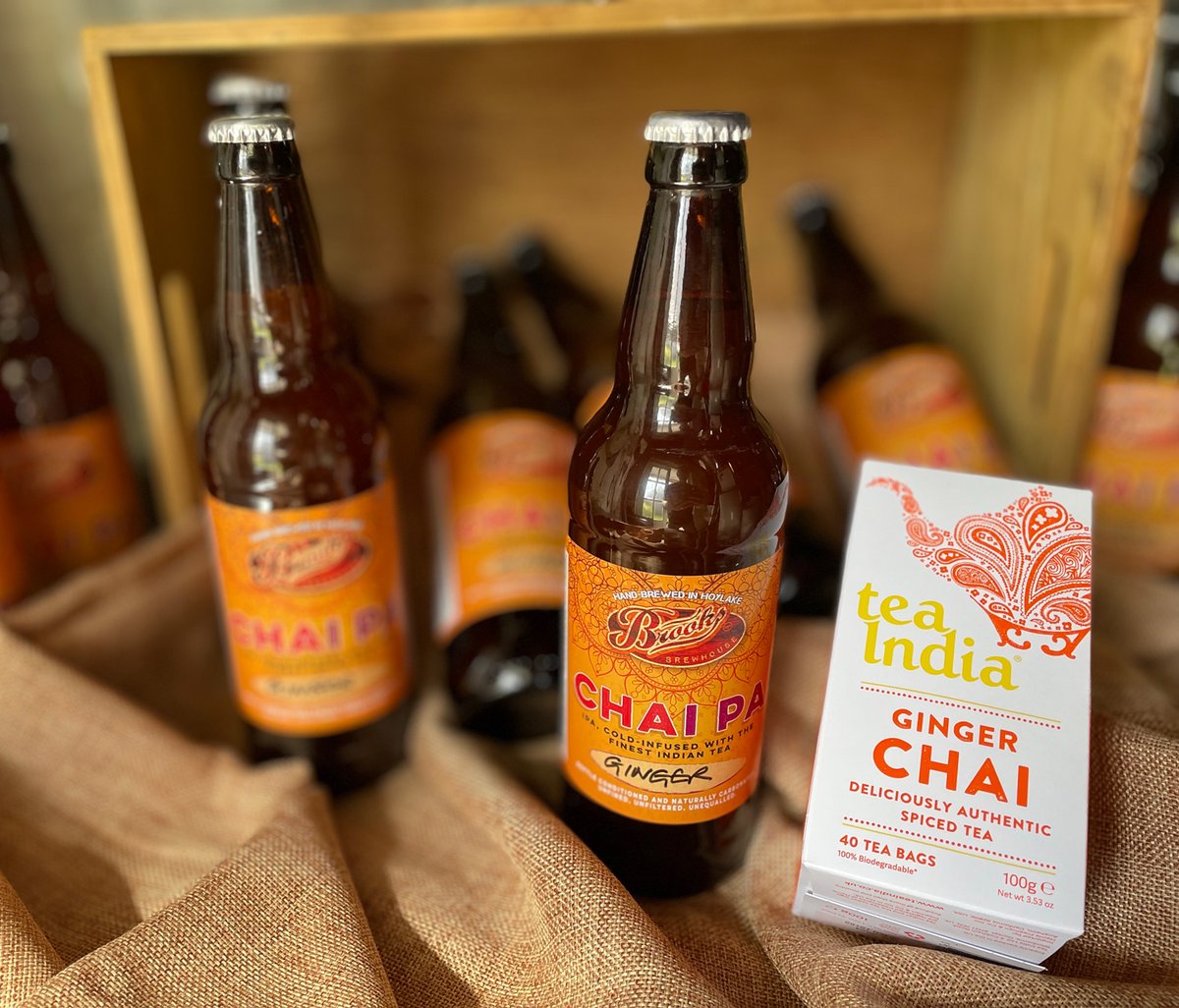 .<a href="/BrewhouseBrooks/">TheBrooksBrewhouse</a> will be at West Kirby Farmers' Market this Saturday 23rd September,  with a selection of bottled beers, including their new Ginger Chai IPA.
#wirral #hoylake #localbusiness #westkirby #farmersmarket #realale #brewhouse