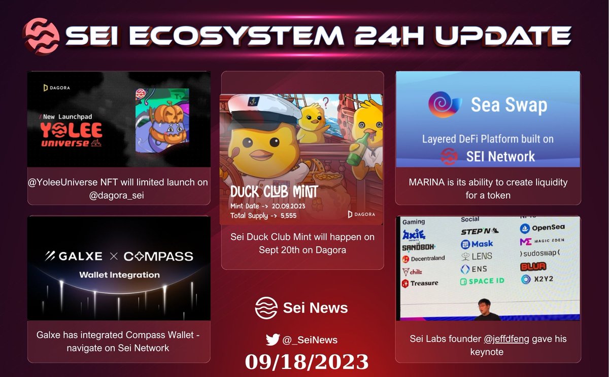 Sei News (@_SeiNews) / Posts / X