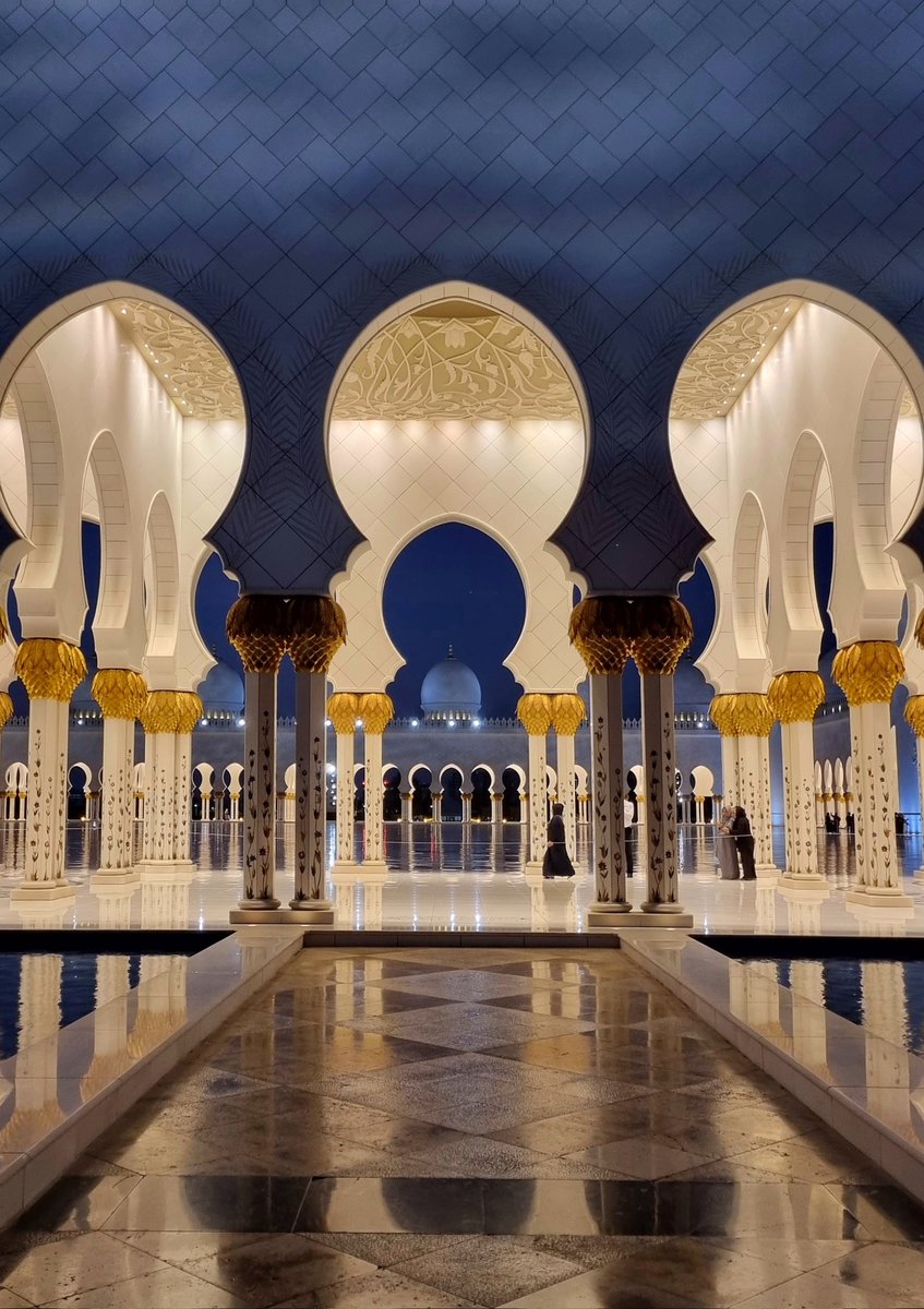 Buongiorno, oggi vi porto alla Gran Moschea dello sceicco Zayed, tra le più belle del mondo!

Si trova ad #AbuDhabi negli Emirati Arabi ed è visitabile gratuitamente. 

Un luogo che vale il viaggio!