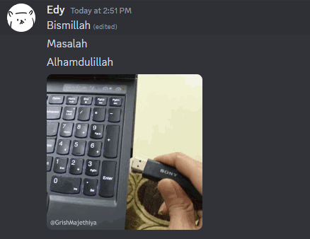 Aku : Konnichiwa pak boss.. pc ku kumat. aku mau upgrade pc

Edy san :
