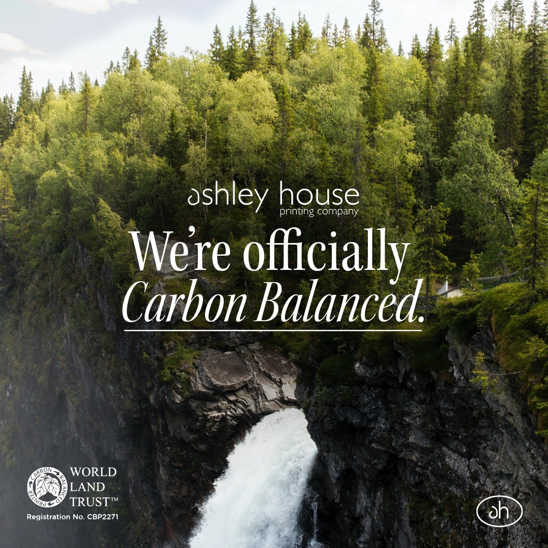 AshleyHouseInk's tweet image. With #sustainability at the heart of our business, we’re proud to share that we are officially a #CarbonBalanced Printer — this means, when choosing us for your print, you will also be supporting the World Land Trust to save critically threatened habitats across the world.