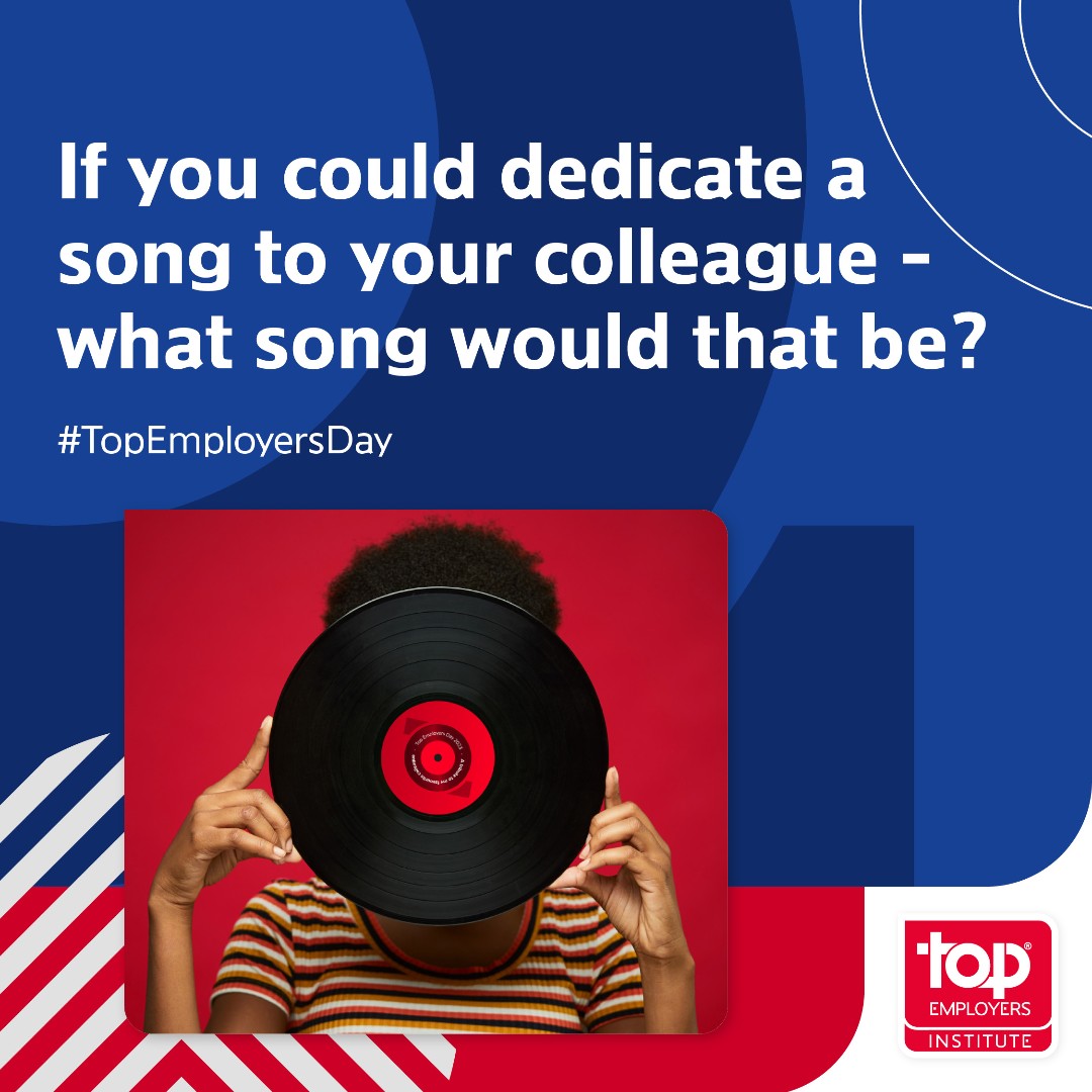 What better way to come together this Top Employers Day than through the joy of music! 🎶
Join us on 28 September as our Top Employers celebrate by dedicating their favourite song to their favourite colleague, letting them know they are 'Simply the Best!'🎤 #TopEmployersDay