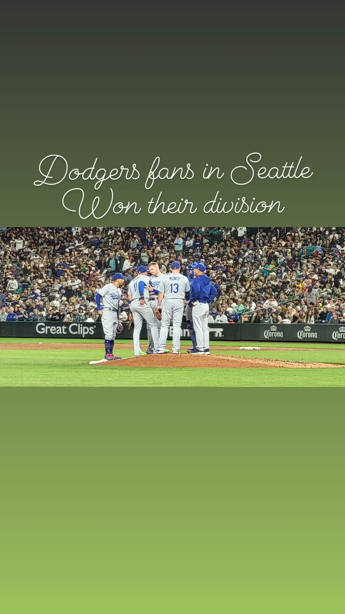 Its awkward how <a href="/Mariners/">Seattle Mariners</a> games often don't seem like home games...would not happen in the east
#SeaUsRise 
#Dodgers