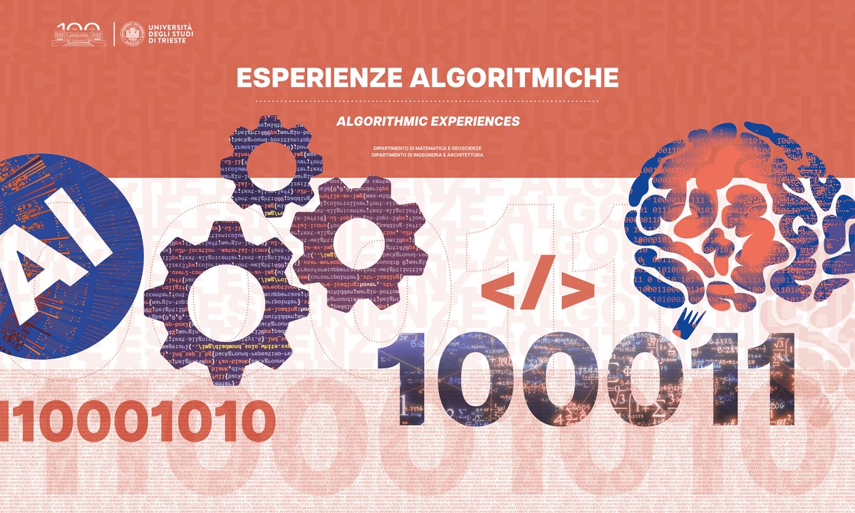 UniTrieste's tweet image. 🤖 ESPERIENZE ALGORITMICHE

#Algoritmi e #IntelligenzaArtificiale sono diventati termini onnipresenti nella vita quotidiana, suscitando spesso un senso di inquietudine. Ma cosa significano esattamente? Come funzionano?
Lo scopriremo a #TriesteNext!

👉 triestenext.it/6-esperienze-a…
