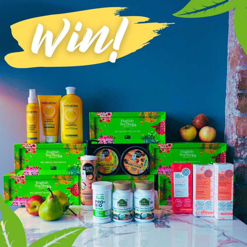 #Competition time 🌱 #WIN this fantastic #OrganicSeptember hamper containing everything you need to start and maintain an #organic lifestyle 🌿 Follow us and all brands tagged + RT to enter. #Giveaway open on FB, IG & TW. UK only. Closes midnight 24/09/23. Full T&Cs online.