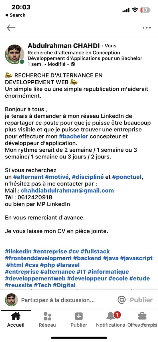Lspdm92's tweet photo. Salam a tous n’hésitez pas à repartager insh’الله ça m’aiderait énormément barakallahufikum ❤️🙏🏽
Le cv est en juste en dessous⬇️⬇️ https://t.co/7eGZtHFQMs