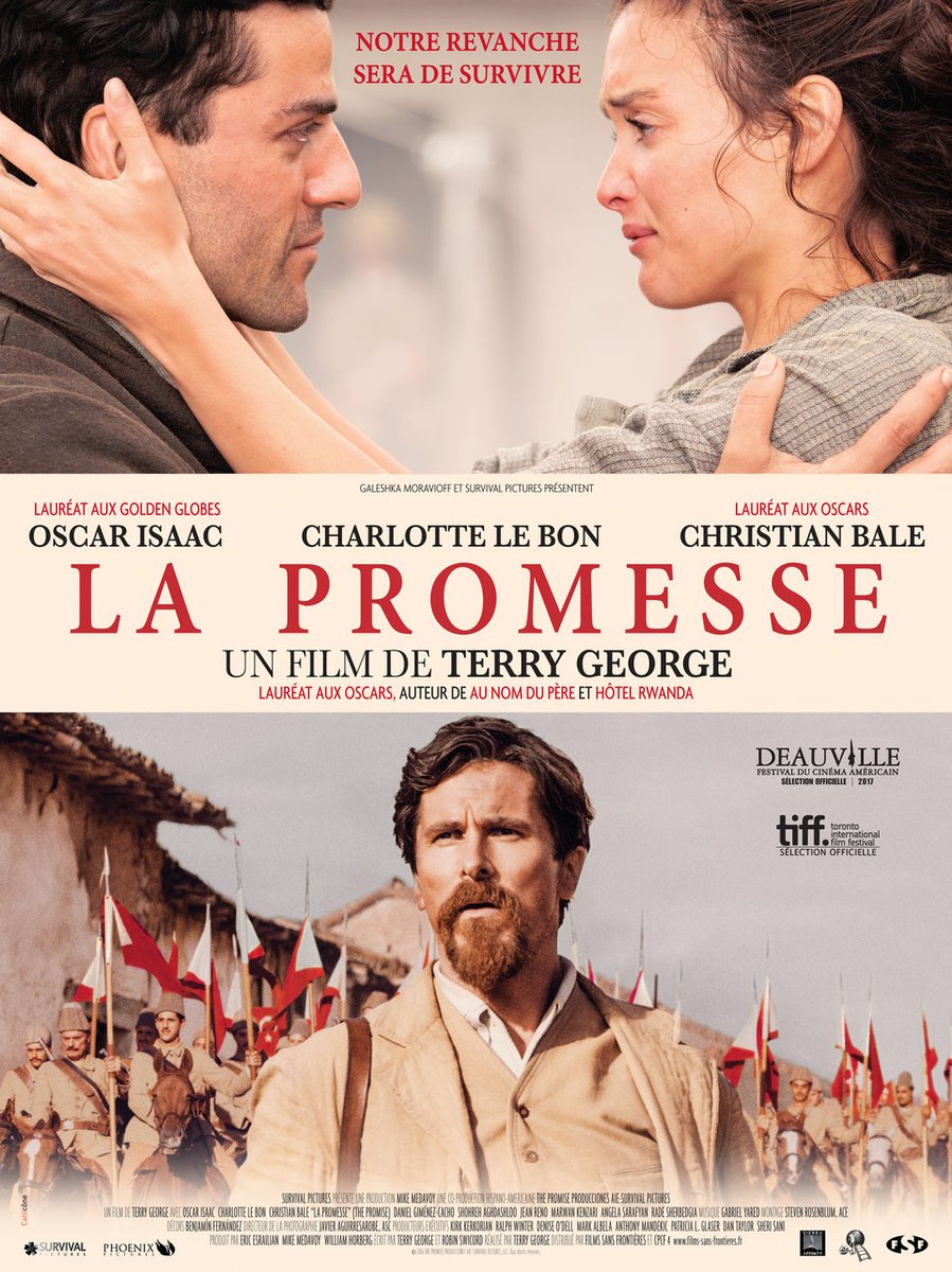 Mercredi 20 septembre 2023 <a href="/CgrBayonne/">Cinéma CGR Bayonne</a> : Ouverture du Festival du Cinéma Chrétien de Bayonne
19h : pot d'amitié et chant arméniens
20h : film "LA PROMESSE" + débat avec Clément Parakian de <a href="/Agurarmenie64/">Lucie AgurArménie</a> <a href="/VilleDeBayonne/">VilleDeBayonne</a> <a href="/Visitbayonne/">Visit Bayonne</a> <a href="/tvpi_officiel/">TVPI</a> @catholique64