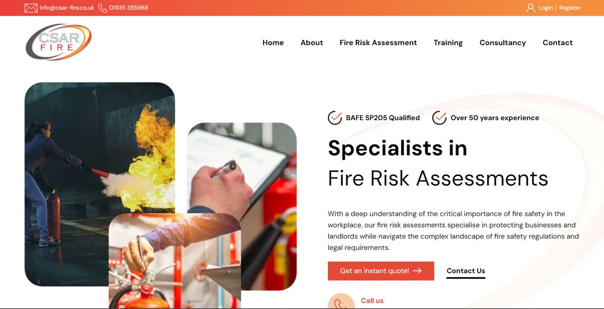 CSAR_Fire's tweet image. We have a brand new website! 

We have a brand new website complete with information about all the services we offer from fire risk assessments, to training, to consultancy!

Check out our website here: csar-fire.co.uk  

#CSARFire #NewWebsite #FireSafety
