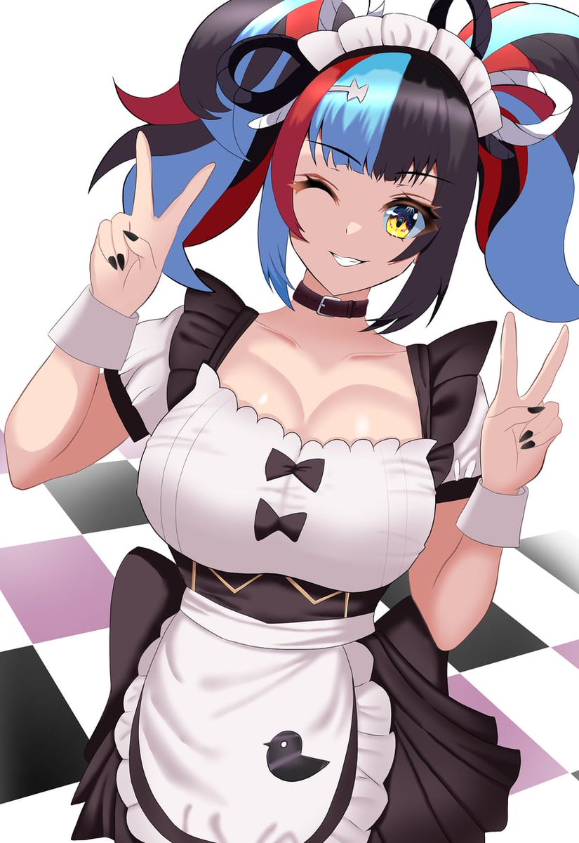 Colorful_Archer's tweet photo. #MaidMonday https://t.co/Q3FmSVYifs