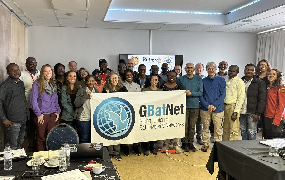 📍<a href="/IUCNRedList/">IUCN Red List</a> workshop this weekend. A huge milestone in the collaborative road ahead to continuously assess the conservation status of African bat species 🦇 . Thank you <a href="/MonadjemAra/">Ara Monadjem</a> <a href="/DaveWaldien/">Dave Waldien</a> <a href="/TiggaKingston/">Tigga Kingston</a> <a href="/GlobalBatNet/">Global Union of Bat Diversity Networks (GBatNet)</a> <a href="/ruffordgrants/">Rufford Foundation</a>