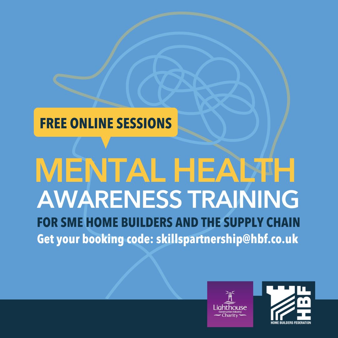More than 70% of people working in the construction industry do not recognise early signs of mental health issues. 

With SME workers making up 98% of the industry, access to employee assistance programmes and company mental health support is often limited.

We want to help