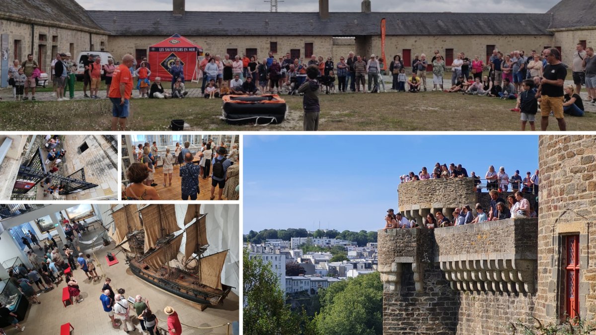 Vous étiez nombreux à avoir choisi les sites du musée national de la Marine pour vos @JEP ! A #Brest, #PortLouis, #Rochefort, #Toulon nous avons battu des records. Merci !!