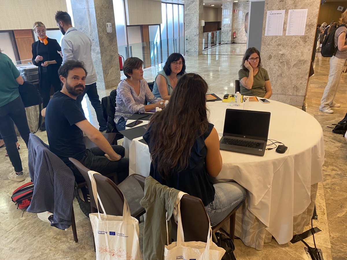 acmg54JFB's tweet image. Démarrage des deux demi journées pour les pré sélectionnés du séminaire entre deux phases de ⁦@Sudoe5⁩ pour ⁦@ACMG_47⁩ avec ⁦@neiker_BRTA⁩ #Viseu ⁦@Chambagri24⁩ pour le projet #AnGel et #E-Rigation. Croisons les doigts pour la passer avec succès