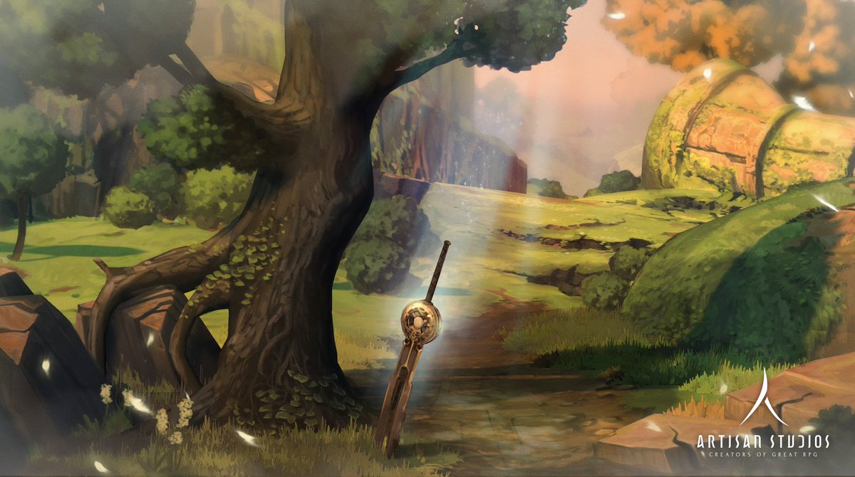 StudiosArtisan's tweet image. We’re happy to share the first IN-GAME screenshot of our next #JRPG for consoles and PC.