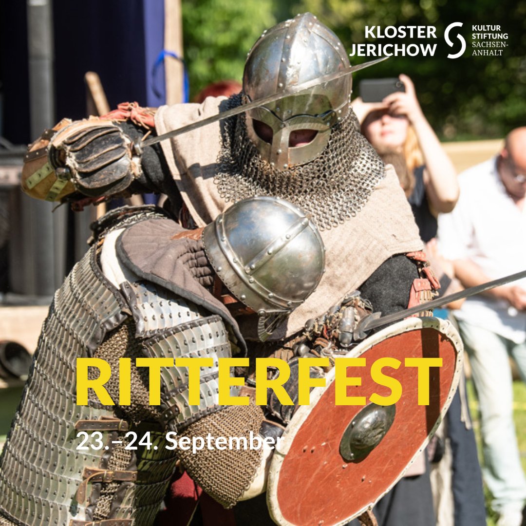 Dieses #Wochenende ist es wieder soweit: Es ist #Ritterfest im #KlosterJerichow!

Mittelalterliche Marktstände, köstliches Essen, #Feuershow und #Musik! Und dieses Jahr sind die #Ritterkämpfe sogar mit echten Pferden! Das dürft ihr auf keinen Fall verpassen!
#mittelalter #carnica