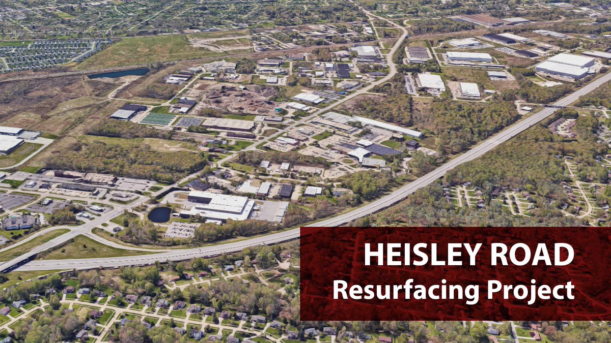 Motorists are advised that the Heisley Road resurfacing project is scheduled to begin September 24th. Here is what you need to know. cityofmentor.com/heisley-road-r…