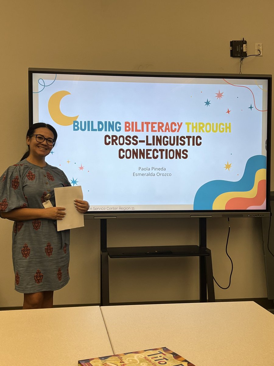 Excited to learn, grow and apply all the things today! #duallangage #bilingual @HEBISDpeople @EnriButler @MelinaWouters @ESCRegion11