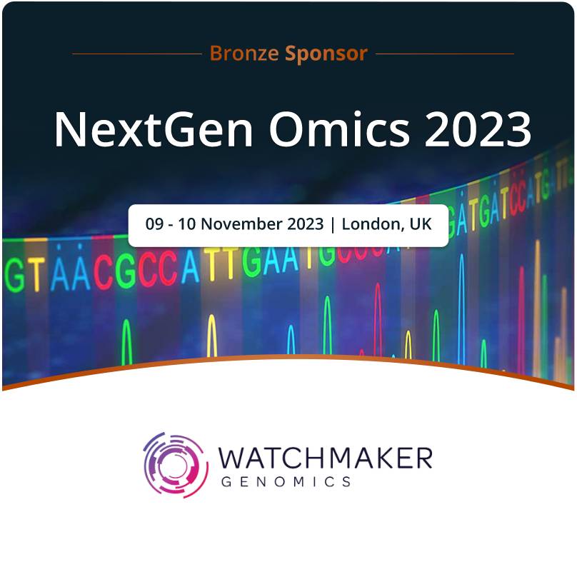 🧪 @WatchmakerGeno1 combines expertise in protein engineering and enzyme manufacturing for genomics.. And you can meet them at NextGen Omics 2023 this November! ➡️📖 View agenda: hubs.la/Q022fxYd0 #OmicsSeries23