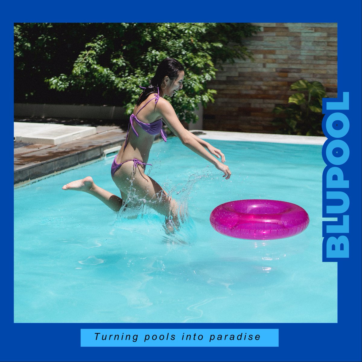 Dive into spring with a splash🏊! 🌞 Let's turn your pool into a masterpiece together🌊. #PoolPrep #SpringSplash  #blupoolparadise