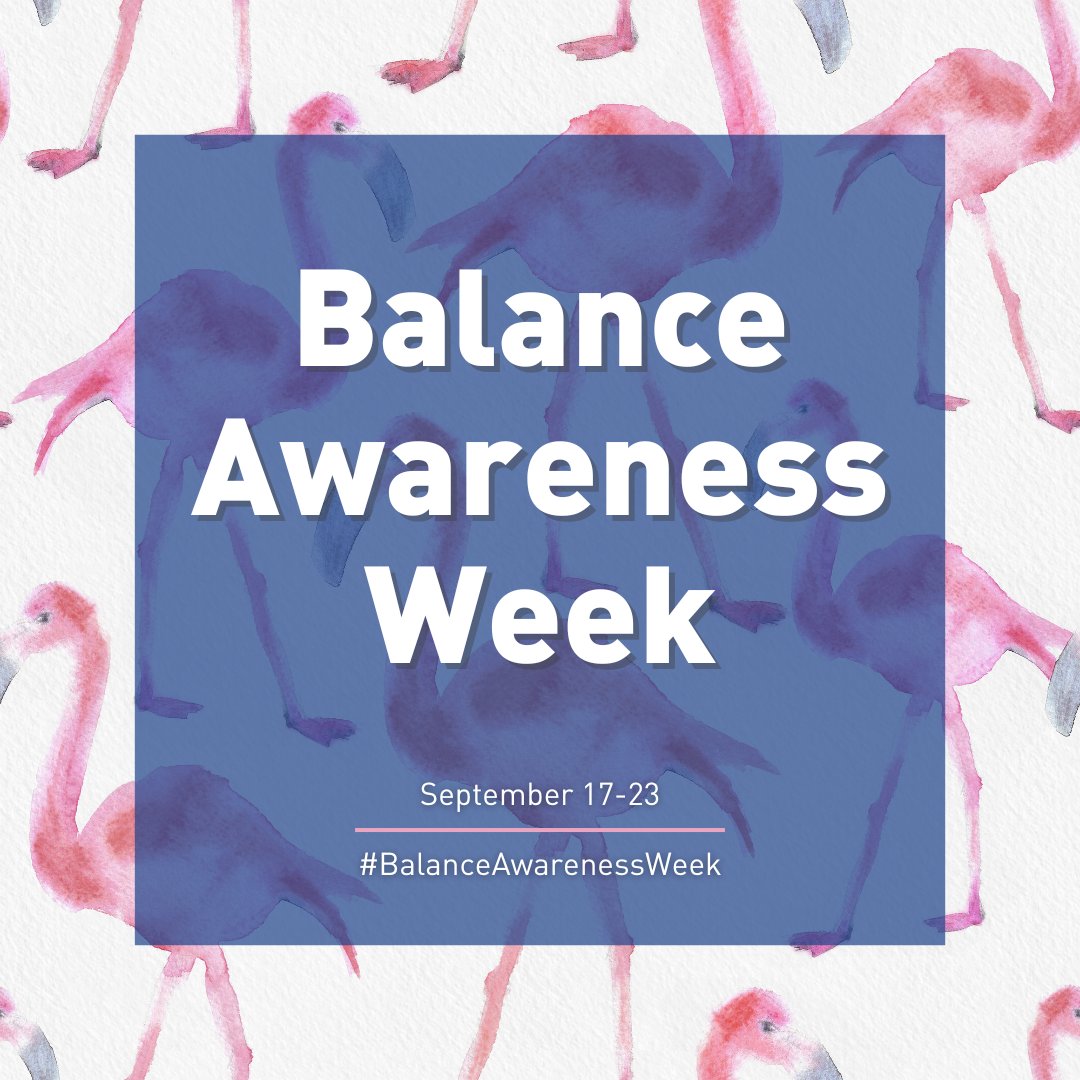 🦩 Balance Awareness Week is here! 
 
We’re thrilled to join <a href="/vestibularveda/">Vestibular Disorders</a>’s annual #BalanceAwarenessWeek from September 17-23 in support of vestibular patients on their path to regaining their balance. Learn more about vestibular rehabilitation here: bit.ly/46gDqZF
